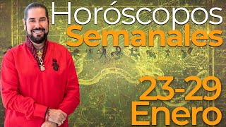 Los Horoscopos Semanales del 23 al 29 de Enero