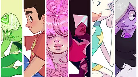 Speedpaint: [Crystal Gems Sticker Sheet]
