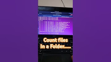 Count files in foldes #Linux #ubuntu #shortsviral #shortvideo #shorts #viral #song #songs