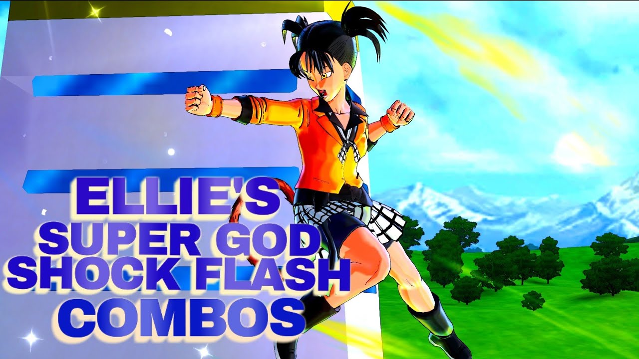 "Ellie's Super God Shock Flash Counter Combos" (No Stamina Break