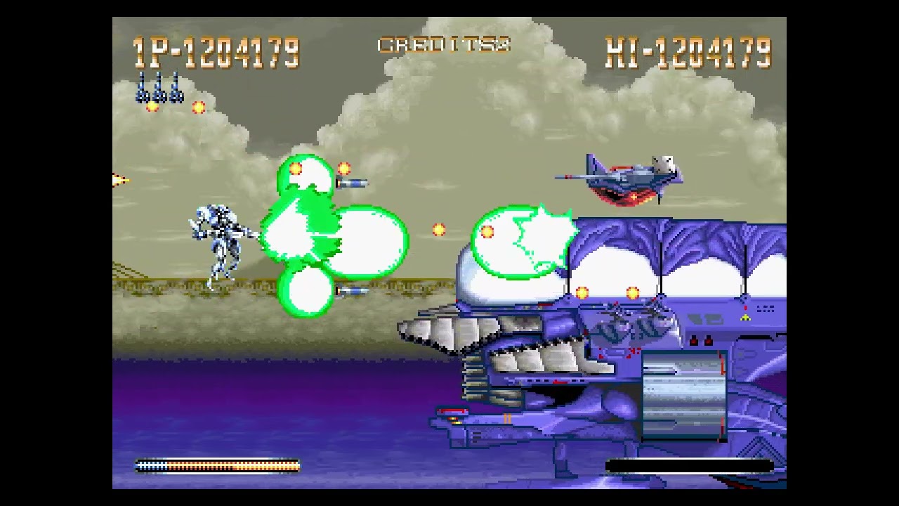 セガサターン ハイパーデュエル（ARCADE MODE:VERY HARD） - YouTube