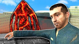 The HEXAPOD Giant is Attacking the City! - Garry's Mod Gameplay