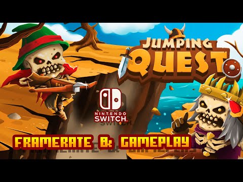 Jumping Quest - (Nintendo Switch) - Framerate & Gameplay