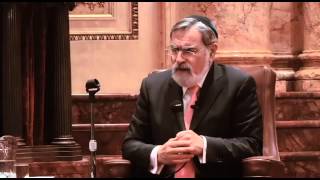 Rabbi Lord Jonathan Sacks and Rabbi Meir Soloveichik