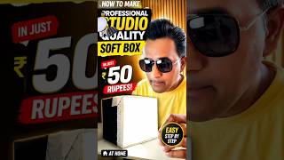DIY SOFTBOX VIDEO LIGHT SETUP Youtube Setup✅ #diy #softbox #light #studio #viral