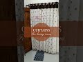 Sheer &amp; Main Curtains for Living room | Curtain Ideas for Your Living Room | Anjani Furnishings
