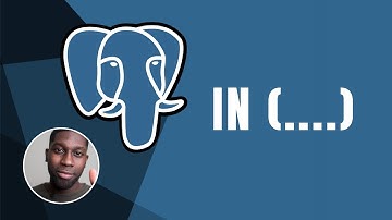 PostgreSQL: IN | Course | 2019