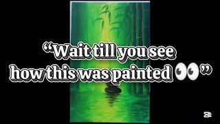 Bamboo & Zen Stone Painting 🌿 Relaxing Acrylic Art Tutorial screenshot 2