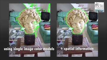 Fast Variational Multi-View Segmentation through Backprojection of Spatial Constraints