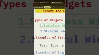 learn flutter widgets, by codewithafidhu
