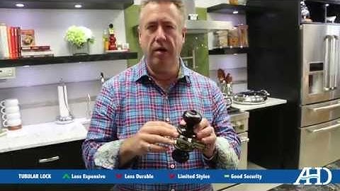 Architectural Hardware Designs - Tubular vs. Cylindrical Locks