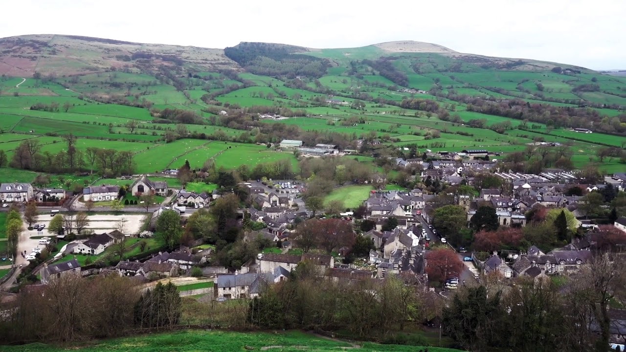 Peveril View Amazing View from Peveril Castle - YouTube
