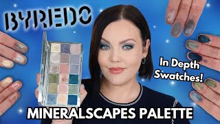 NEW Byredo Mineralscapes Eyeshadow Palette! In Depth Swatches, Look \u0026 Review