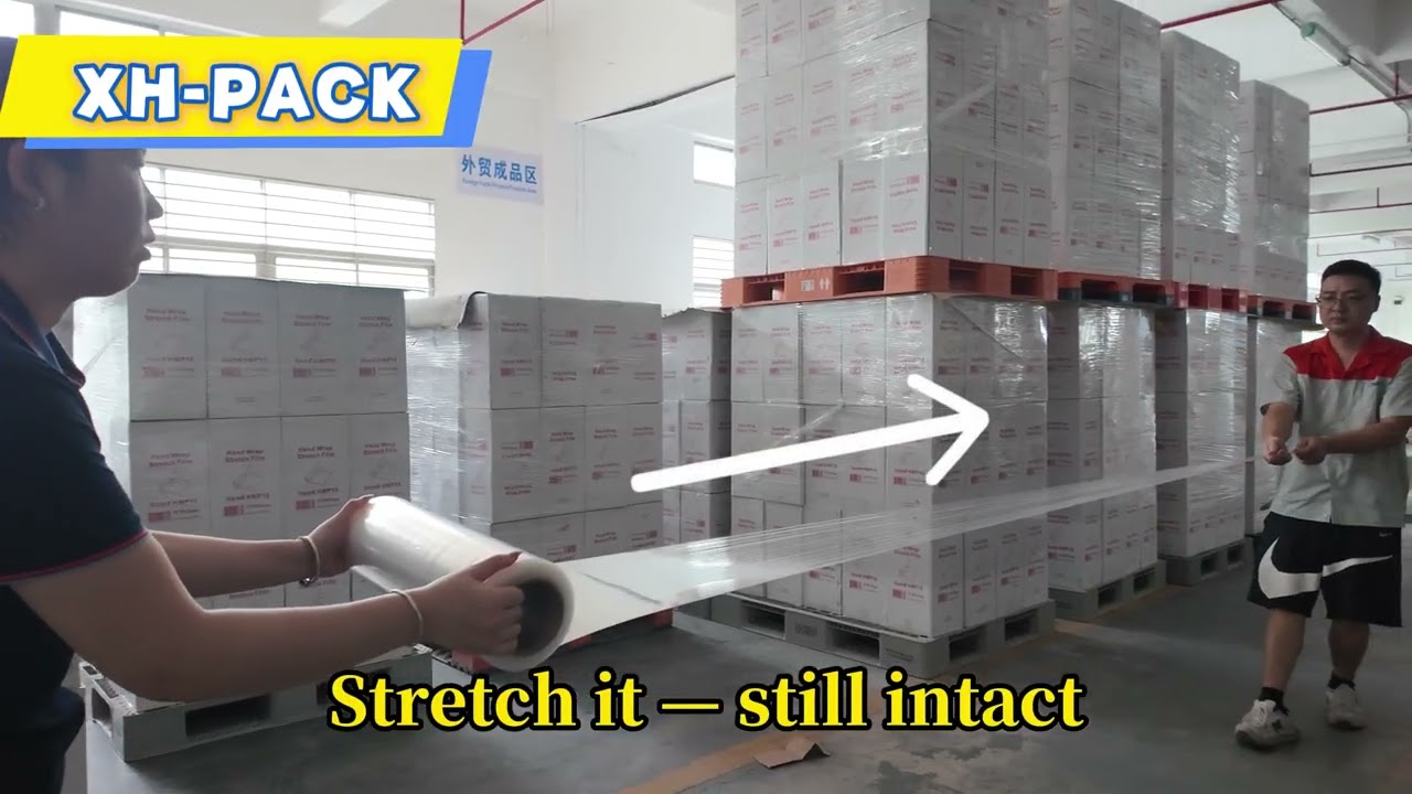 Think stretch film is just plastic wrap?