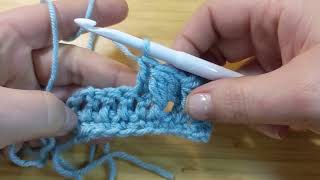 How to:  Crochet the Front Post Clusters used in That's a Wrap Pattern by VarieHook