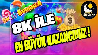 🍭 Sweet Bonanza  🍭  8K Kasa ile Rekor Kazanç! | Milyon TL'nin Üzerinde Kârâ Geçiren Vurgun!