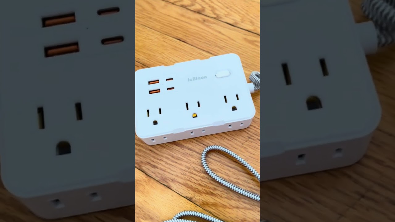 Multi-port power strip with usb charging