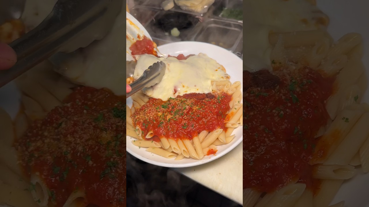 Nothing beats a good CHICKEN PARM and the one from Krispy Krust Pizza in NJ is 🔥🔥! #DEVOURPOWER