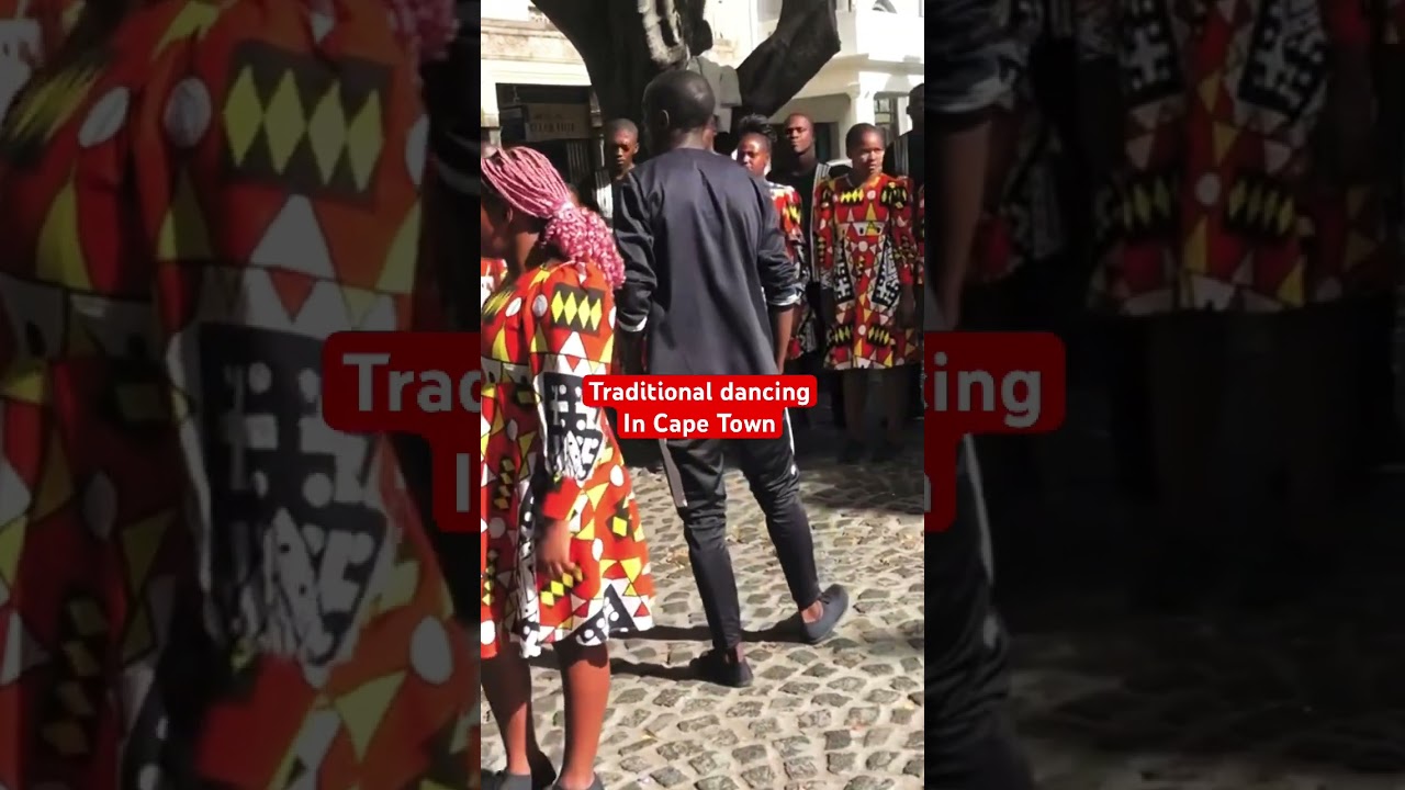 Traditional DANCING In Cape Town South Africa 