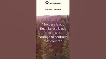 The Courage to Succeed Bouncing Back from Failure - Winston Churchill