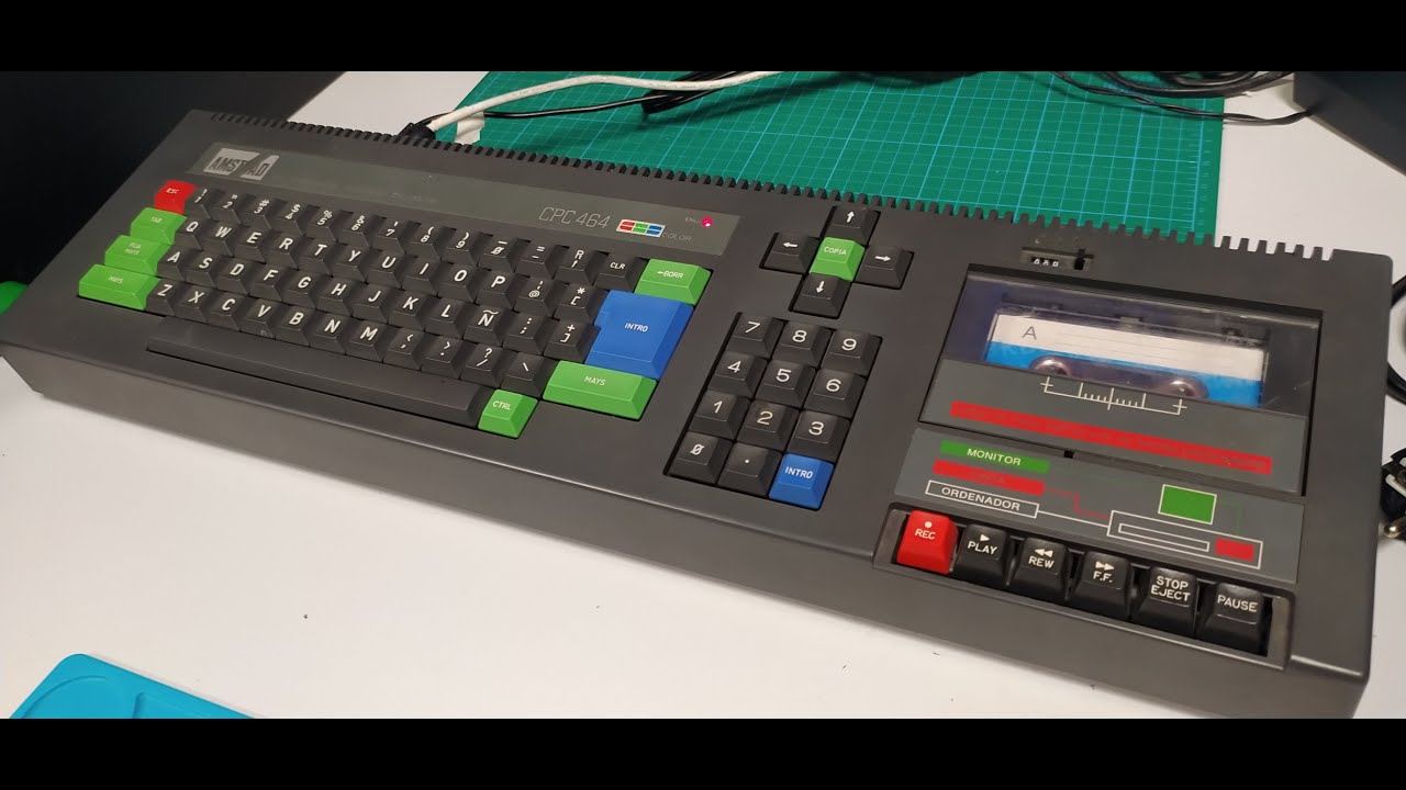 Hoy reparamos un Amstrad CPC 464
