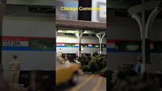 #shorts #shortsfeed #shortsviral #recommended #train #amtrak #hoscale #commutertrain #modelrailroad
