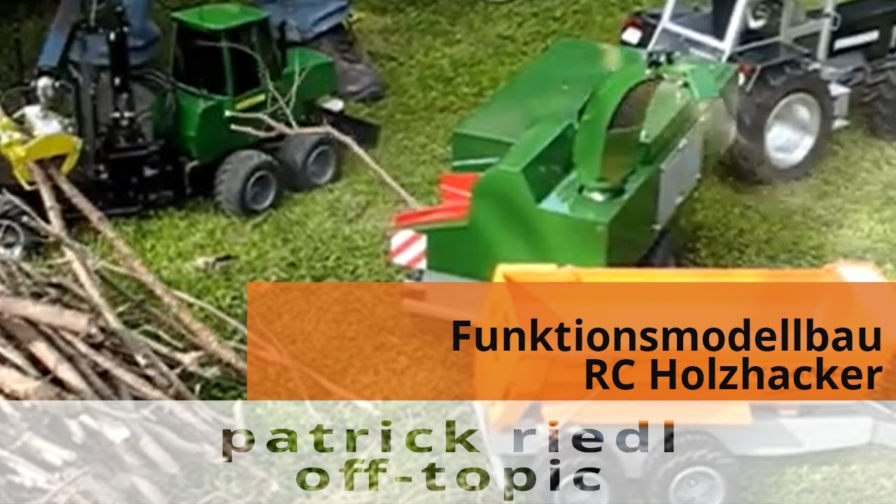 RC Wood Chopping - RC Holzhacken | RC Truck, RC Logging, ScaleArt ...
