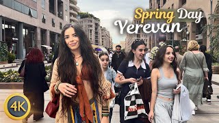 [4K] Yerevan is Blooming Again | A Fresh New Spring Walk You’ll Never Forget! 