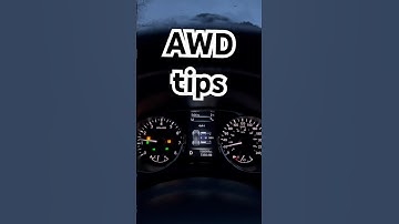 Get to know your AWD system better #shorts #snowdriving #winterdriving #tips #nissanrogue #nissan