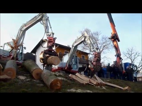 Duell Der Titanen 2016 - Special - Holz Spalten - Schuster GmbH