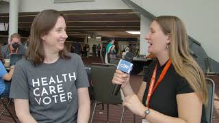Interview with Healthcare Activist Laura Packard at Netroots 2022