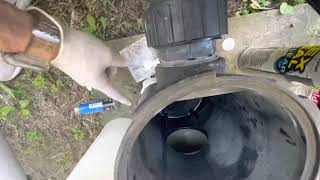 1000$ Eco pump EP8 2.6 hp Pool pump repair crack in outer hull ￼. Cost 6$