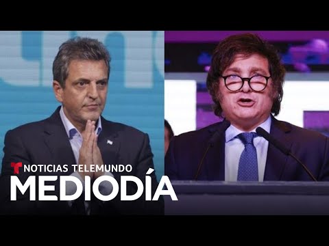 Los dos candidatos que definirán la presidencia de Argentina | Noticias Telemundo