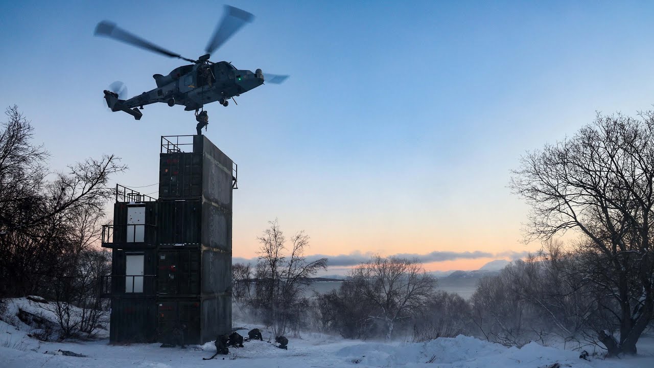 Royal Marines are preparing for an invasion in the Arctic| SWNS