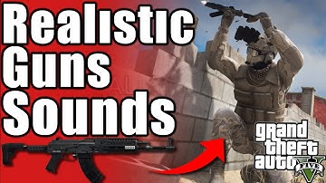 GTA 5 Realistic Guns Sounds Mod - How to install Realistic Guns Sounds mod in GTA 5 PC ? 2022