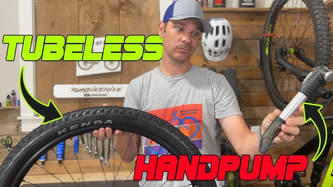 I have a tubeless tire stuck to my rim, try these wood blocks. 