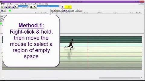 FinishLynx Tutorial: Crop a Photo-Finish Results Image