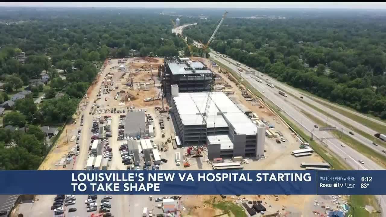 Louisville’s new VA Hospital’s construction on schedule despite