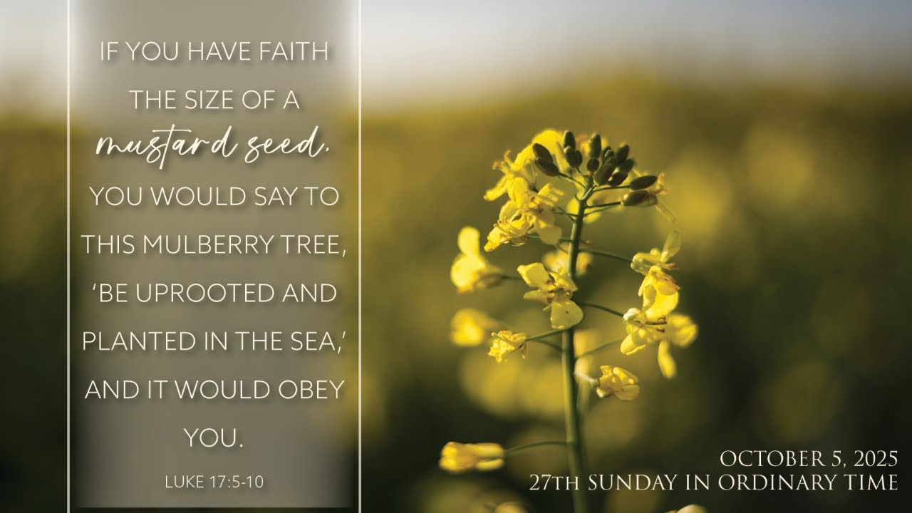 Sunday Morning Mass 9:00am October 05, 2025