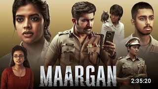 Maargan Full Movie in Hindi Dubbed 2025 | Vijay Antony | Action Crime Movies | OTT | South Movie