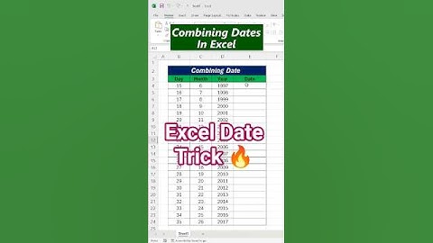 Stop Typing Dates Manually! Create Dates Automatically in Excel 🧠💡 #shorts #excel #exceltips