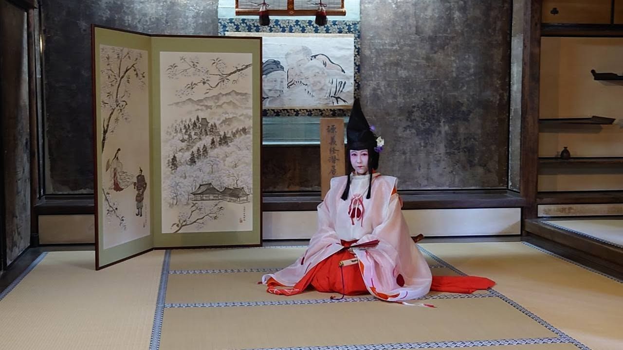 吉野山 吉水神社 源義経・静御前潜居の間 「白拍子」 令和三年六月十二