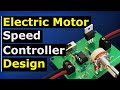 Motor speed controller tutorial - PWM how to build