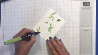 June?? Coloring on folder embossed images Brandy Cox