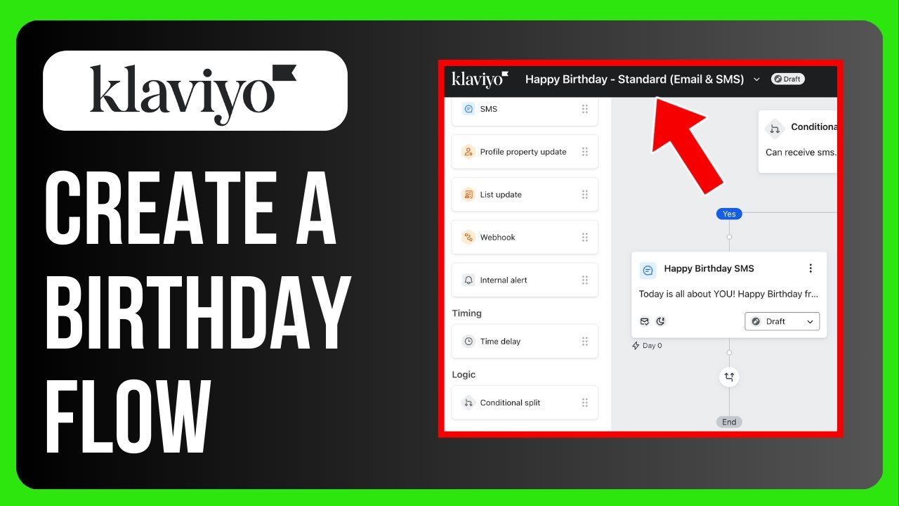 How to Create a Birthday Flow in Klaviyo