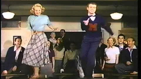 Gene Nelson, Virginia Mayo and Ronald Reagan "Lovi...