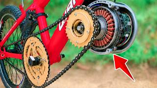 CRAZY IDEA! HOW TO BUILD A PEDAL-FREE BICYCLE THAT RUNS AS FAST AS LIGHTNING