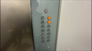 Busy 1400 FPM Toshiba Elevators at Sunshine 60 in Toshima, Tokyo