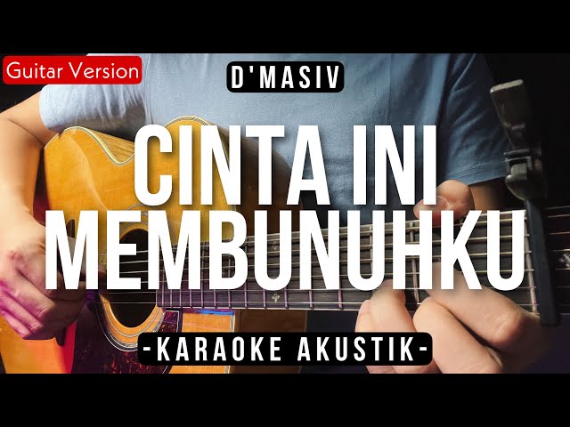 Cinta Ini Membunuhku (Karaoke Akustik) - D'masiv (Chintya Gabriella Version | Female Key) class=