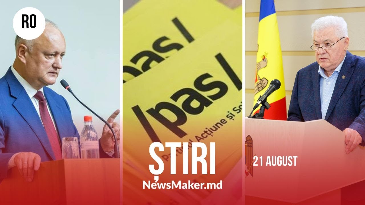 Voronin îl „scufundă” pe Dodon/ Trafic limitat în Chișinău pentru 9 zile/ PAS mizează pe succes